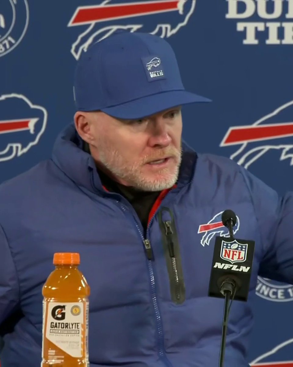 “In my eyes [it was a catch].” Sean McDermott shared his disappointment in how the interception in OT was handled.