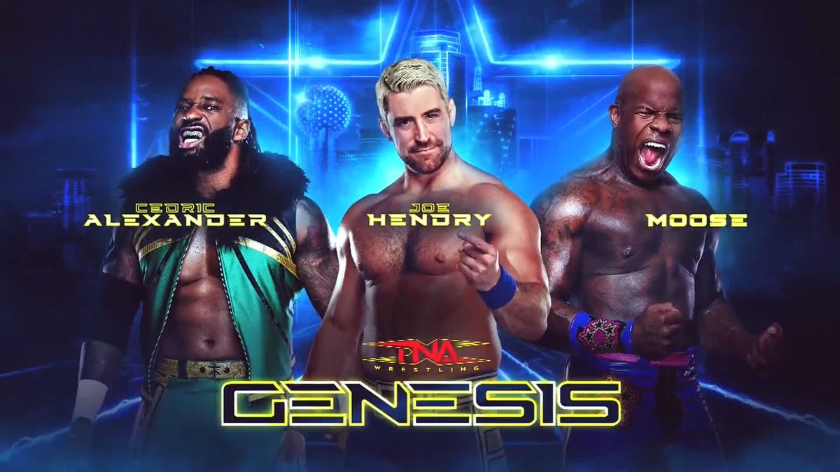 .Joe Hendry returns to TNA to step in for LEON SLATER to take on MOOSE™️ AND PRYME Alexander! WWE NXT Watch #TNAGenesis LIVE on TNA+: