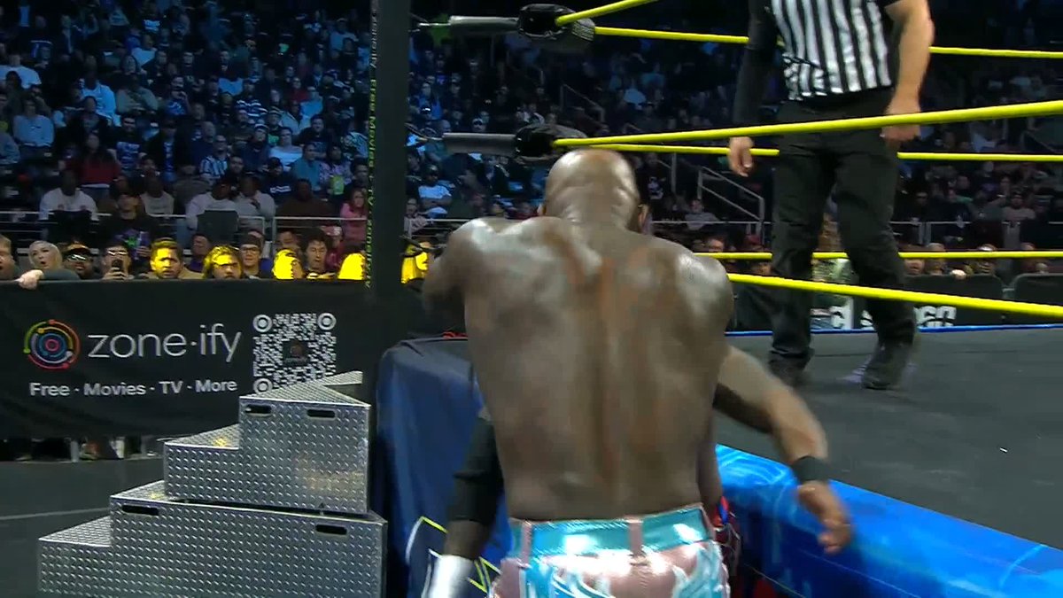 This match has been WILD from the jump! Joe Hendry PRYME Alexander MOOSE™️ Watch #TNAGenesis LIVE on TNA+: