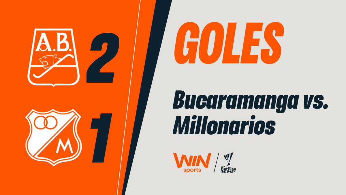 ¡Buacaramanga, remontó y ganó en su debut ante Millonarios en #LALIGAxWIN! 🔰🤩🔥 ⚽Con goles de Leonardo Flores y de Luciano Pons el 'Leopardo' hizo defender su casa y ganó 2-1.