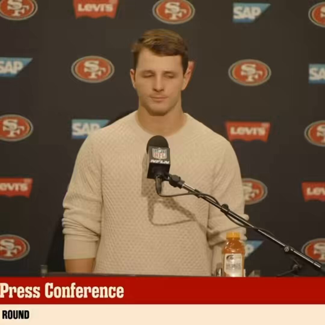 Brock Purdy was asked if he is confident the 49ers can win the SB next year: “I really do believe we have the right guys man…”