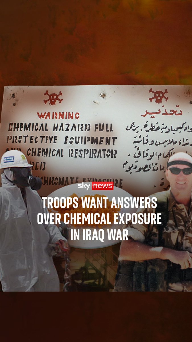 Iraq veterans say they are living with a 'ticking time bomb' after not receiving medical screenings for exposure to a deadly toxin. Sky's Michael Drummond spoke to troops demanding answers from the government. Read more➡️ Watch here➡️