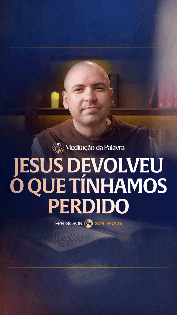 Jesus devolveu o que tínhamos perdido | (João 1, 29-34) #2954 | Meditação da Palavra Passagens Complementares: Romanos 8,9-11