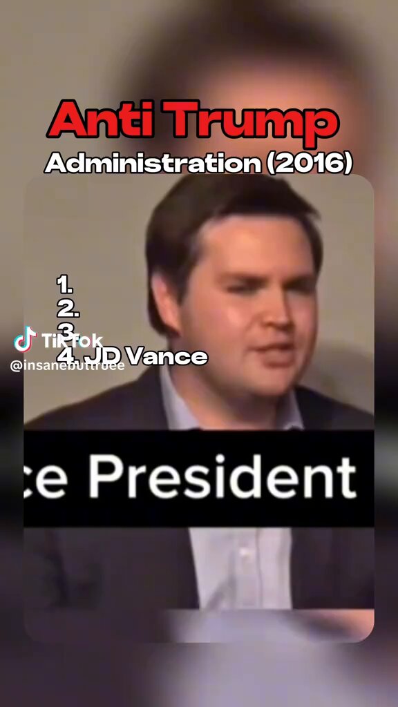 Listen to Trump’s Vice President J.D Vance back in 2016 talking all kind of crap about him! He seriously accused Trump of almost everything you possibly could! So what changed and why did J.D Vance end up as Trump’s V.P! Who thinks it all has to do with The Heritage Foundation?