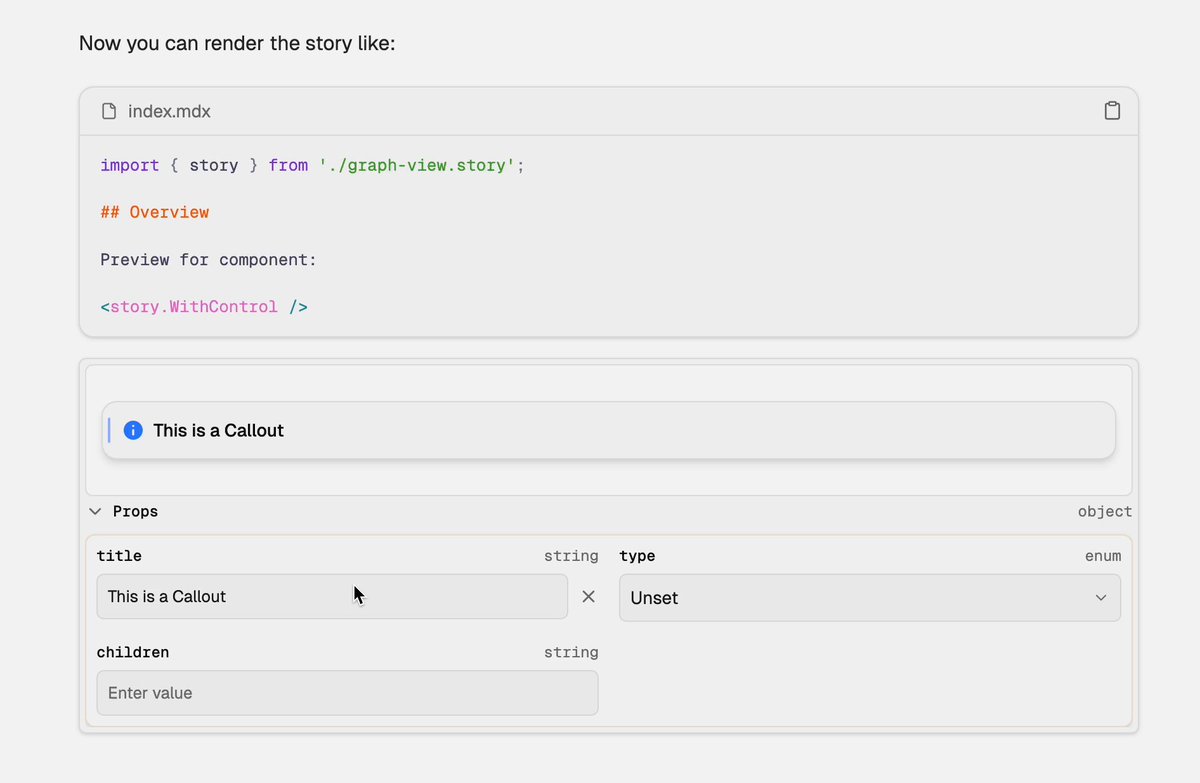 Introducing Fumadocs Story, showcase your components on Fumadocs