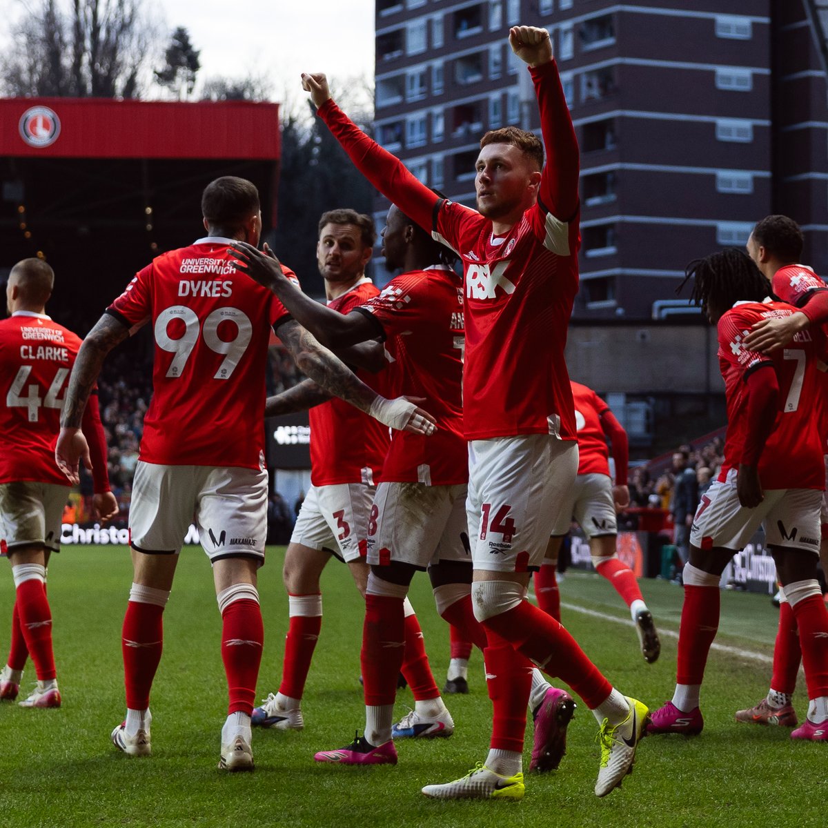 Sonny in front of the Covered End 😍 #cafc