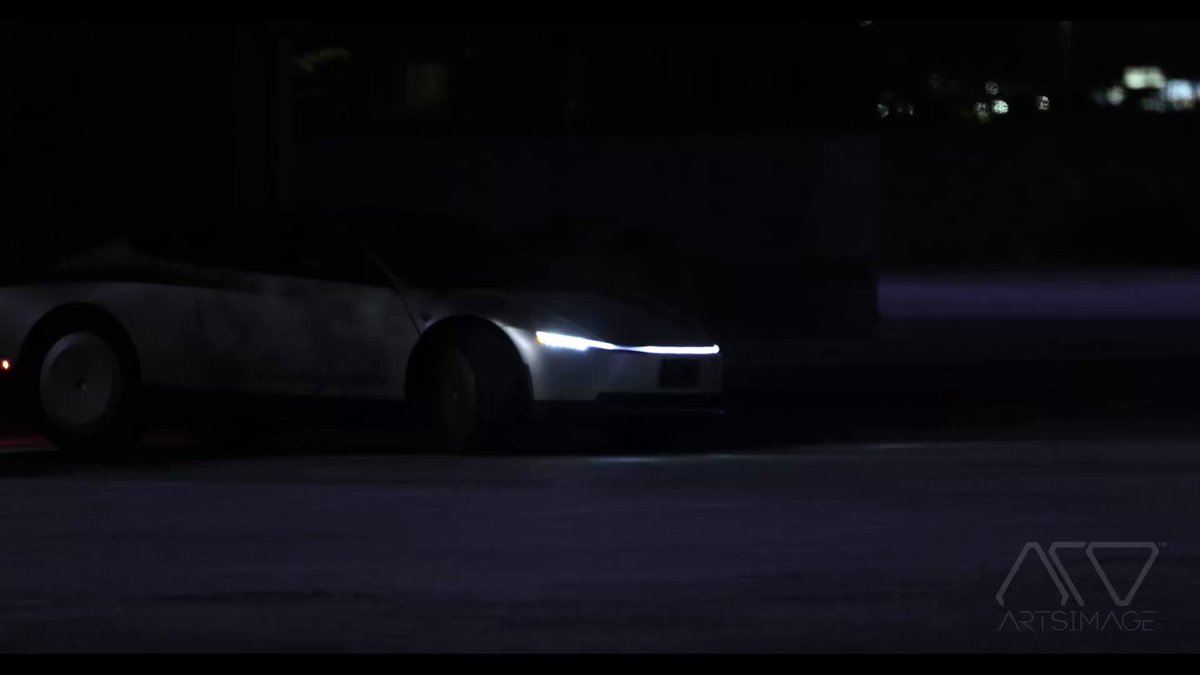 Tesla Cybercab — no mirrors