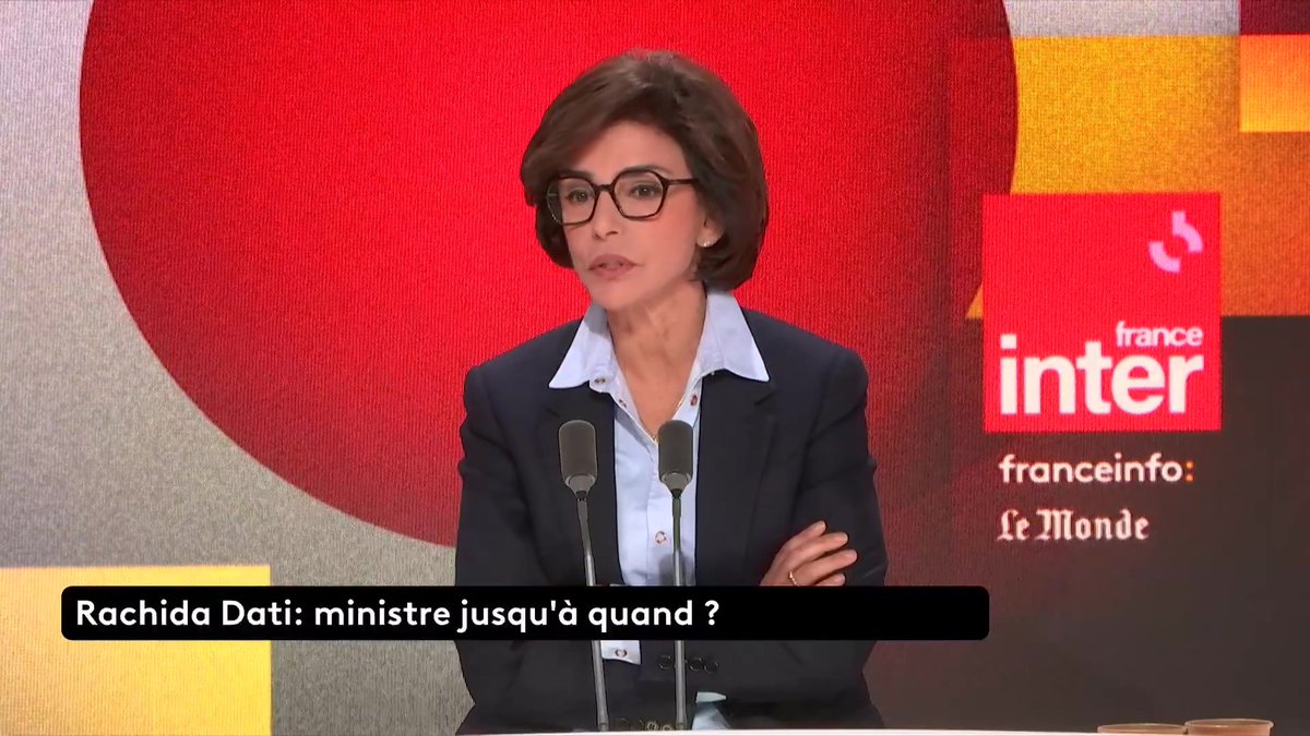La ministre de la Culture Rachida Dati quittera le gouvernement pour mener campagne pour les élections municipales à Paris, indique-t-elle, sans préciser quand. #QuestionsPol