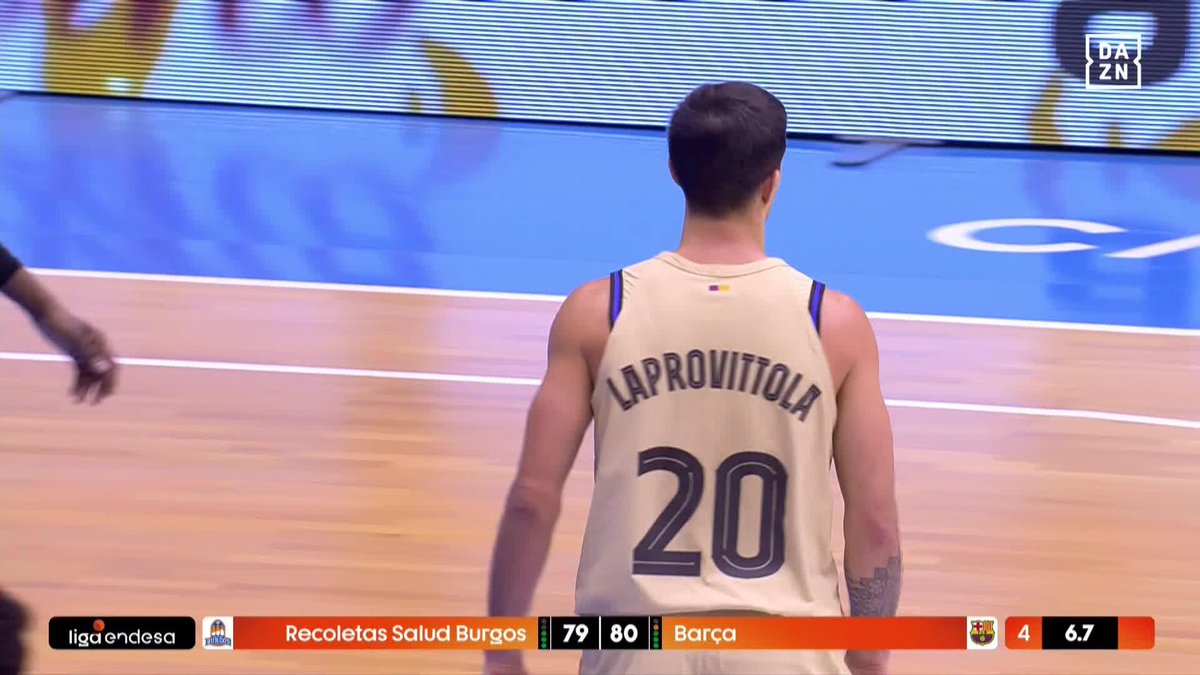 LAPROVÍTTOLA SE VISTE DE HÉROE EN EL COLISEUM ⚔️ El Barça sufría, estaba abajo a falta de segundos... PERO NICO SIEMPRE APARECE 🔥 #LigaEndesaxDAZN 🏀