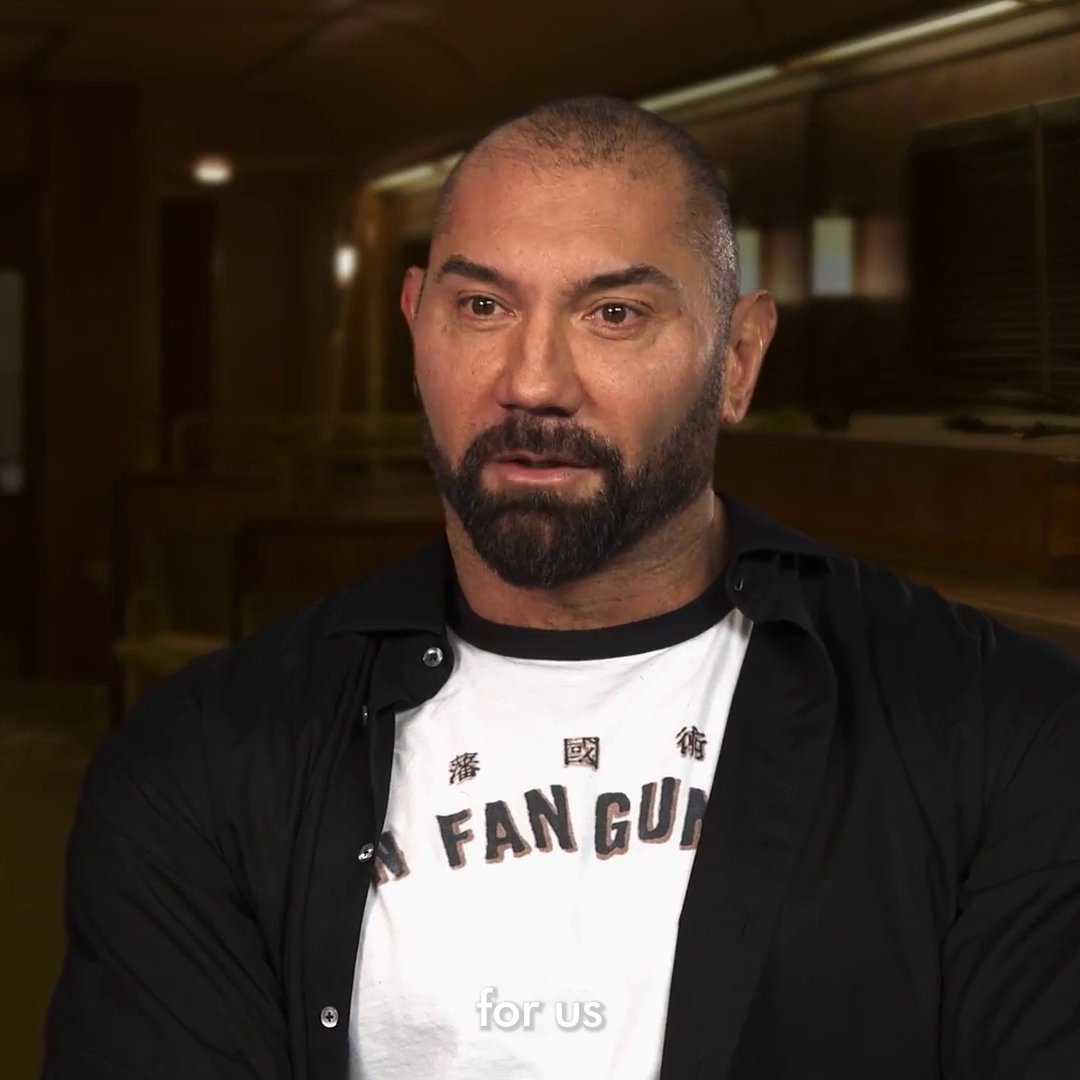 A villain of few words and formidable impact. Happy Birthday to Dave Bautista (Hinx).