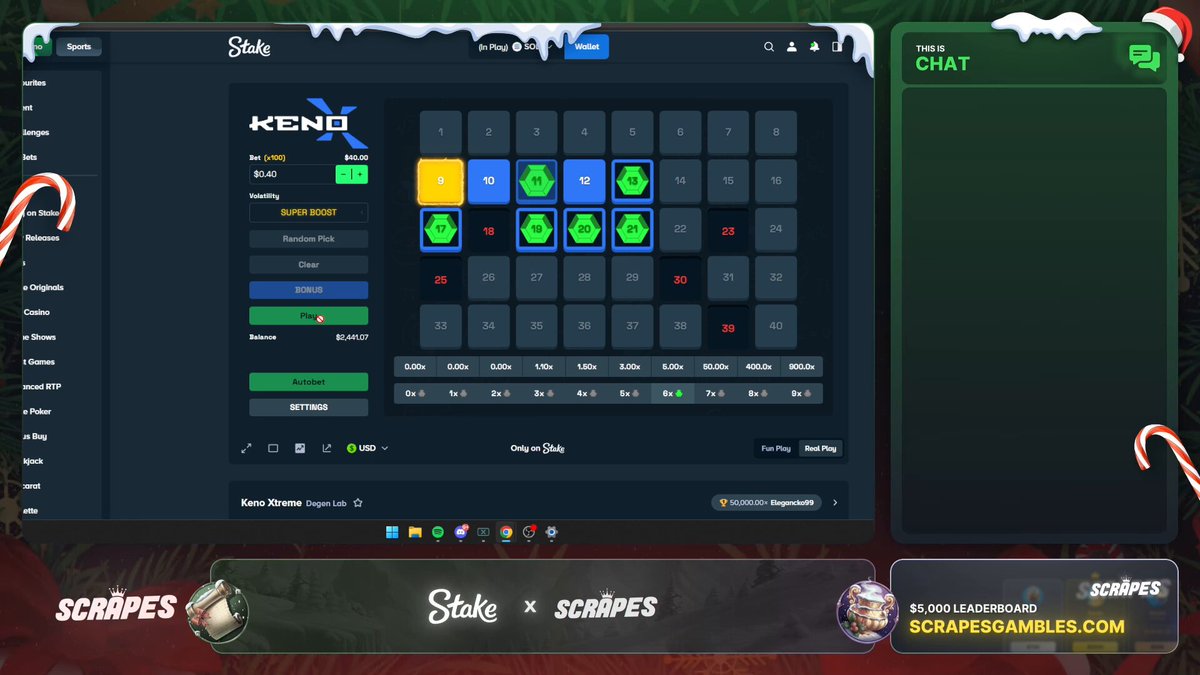 💥90,000X ON KENOXTREME ONLY ON Stake.com 💥 🎁100 USD GIVEAWAY 4 WINNERS OF 25 IN SOL🎁 💚STEPS TO ENTER THE GIVEAWAY POSTED BELOW ✅Follow scrapes ✅Like & Retweet ✅Comment your stake username ✅sign up here ⏲️GIVEAWAY ENDS IN 48 HOURS GOODLUCK⏲️ #stake #solana #giveaway
