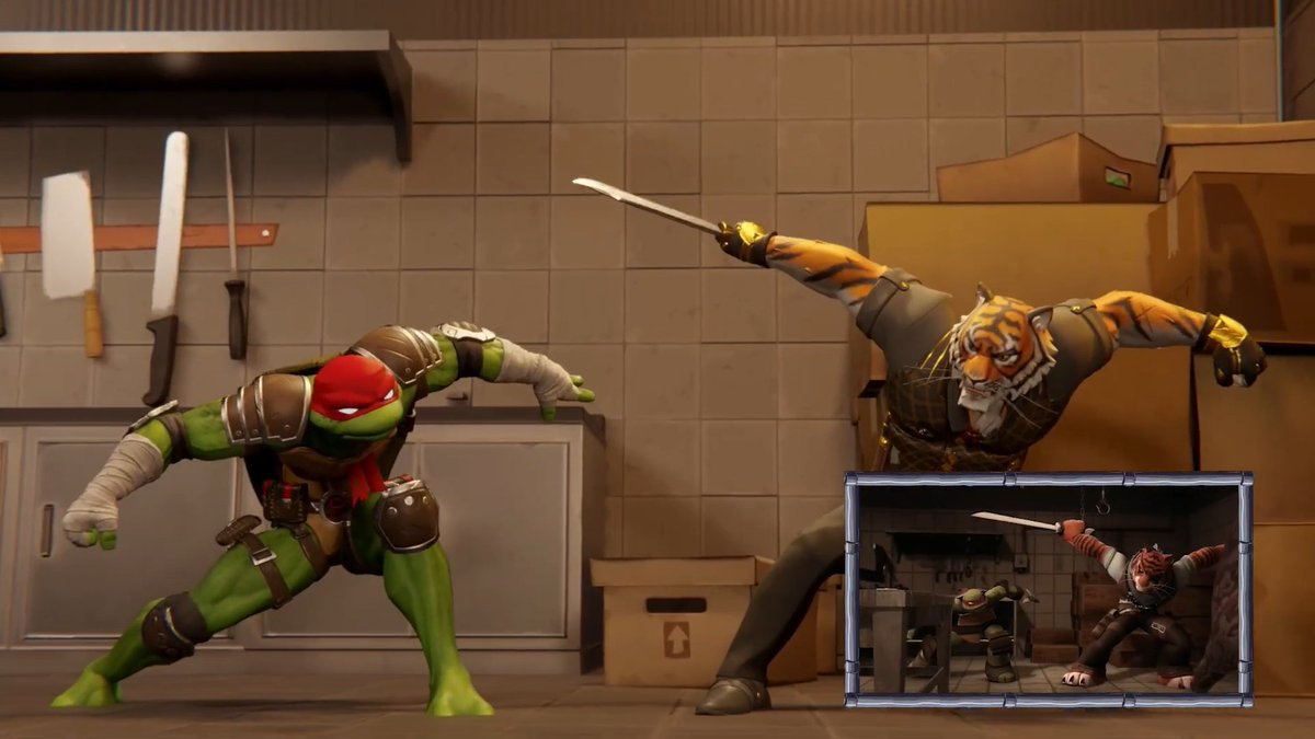 via TMNT (YouTube) Ninja Turtles Face the Wrath of Tiger Claw in FORTNITE