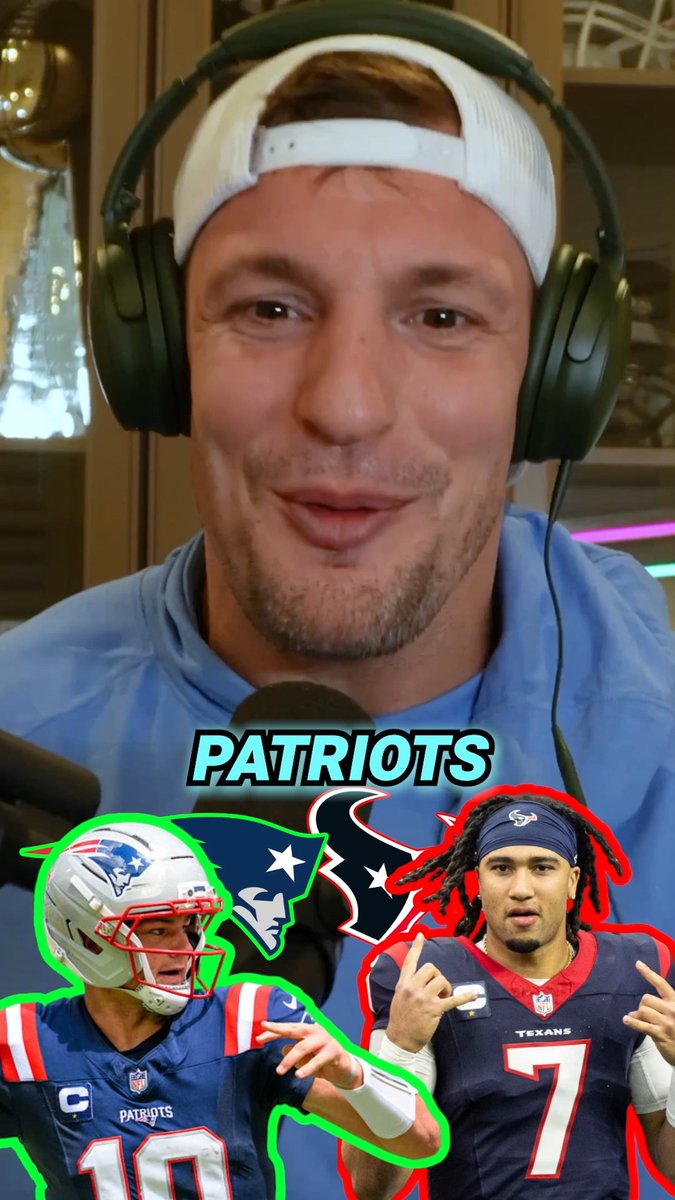 Gronk and Jules are taking the Patriots 👀