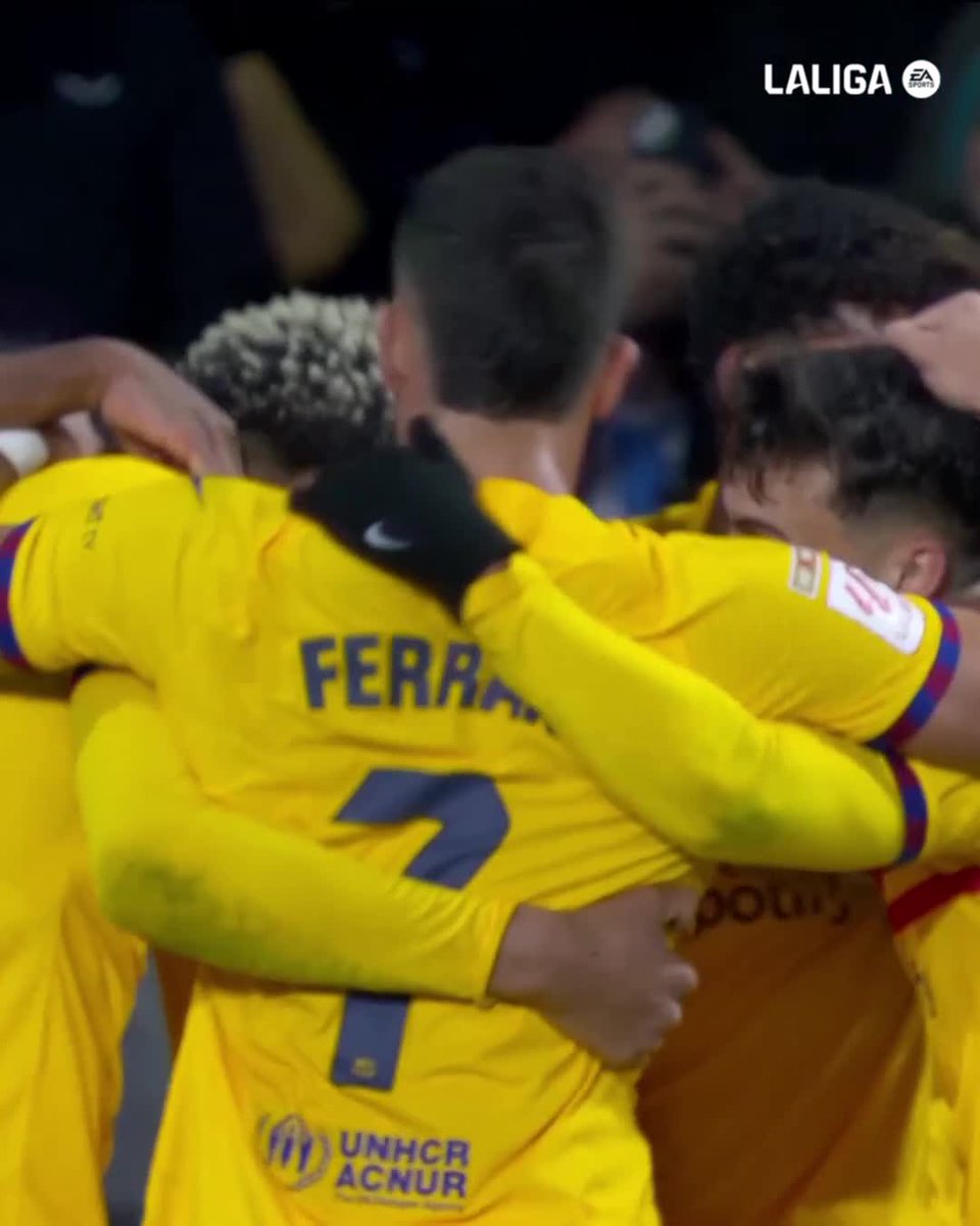 Araujoโs last-minute goal sealed the victory ๐ฅ #RealSociedadBarรงa