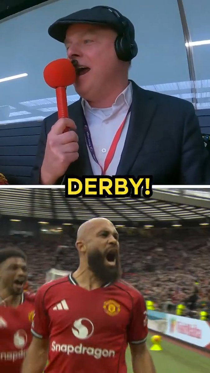 Electric Conor McNamara commentary for Bryan Mbeumo's Manchester Derby goal. ⚡️