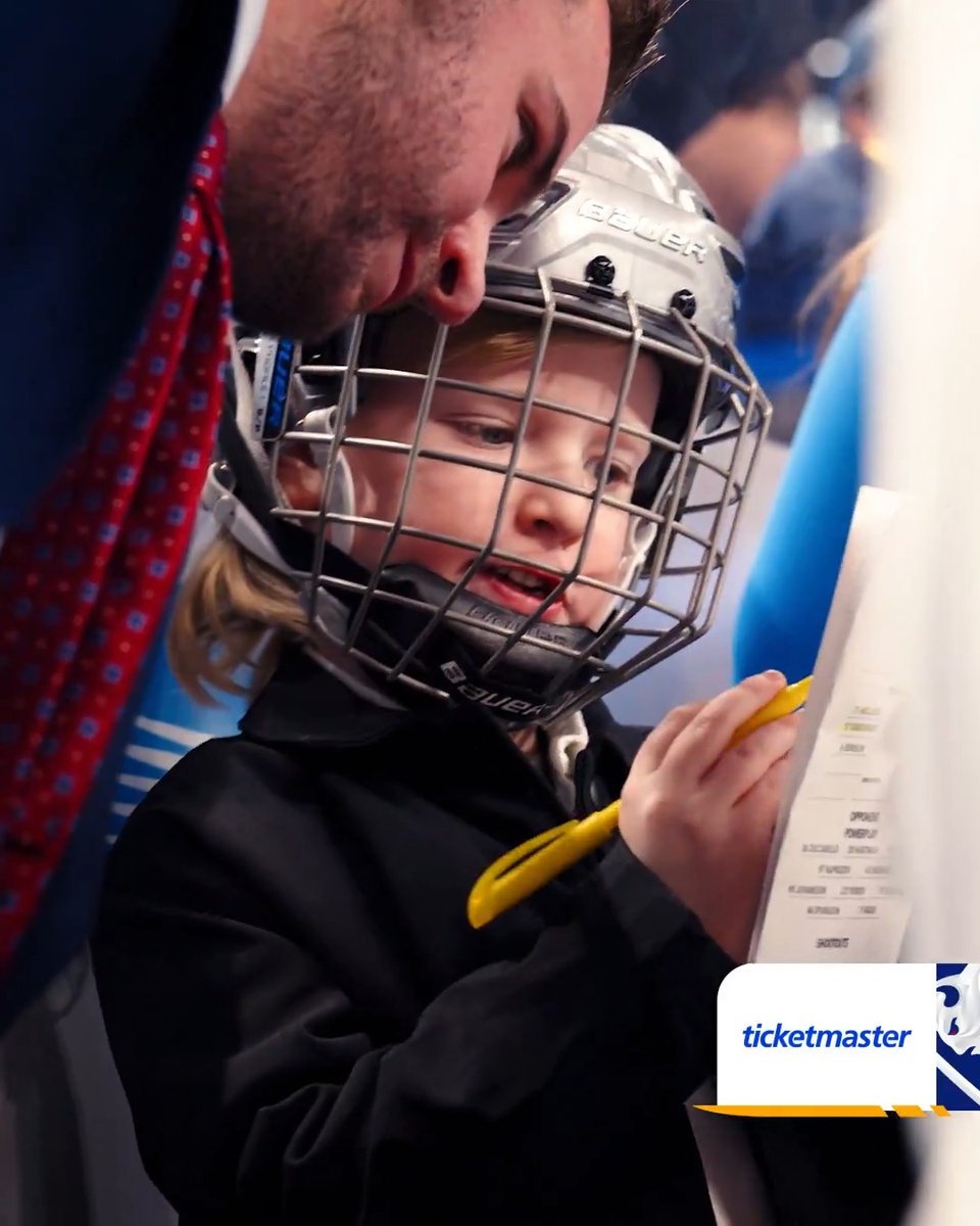 Our Jr. Coach Bo stole the show on Kids Takeover Day yesterday! 🤣 #LetsGoBuffalo | Ticketmaster