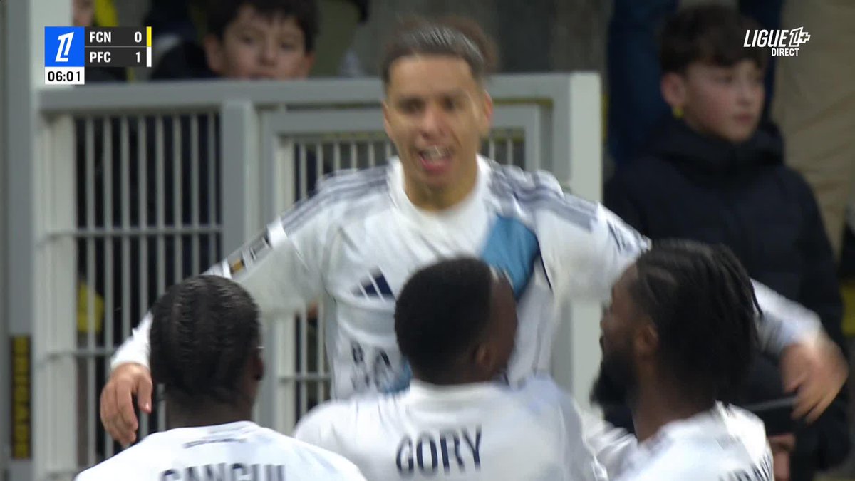 🚨 Ilan Kebbal 🇩🇿 𝗕𝗨𝗧𝗘𝗨𝗥 après 6 minutes à Nantes ! 💎 Cette saison TCC c’est : ⚽️ 𝟳 𝗕𝗨𝗧𝗦 🎯 𝟱 𝗣𝗔𝗦𝗦𝗘𝗦 𝗗. Sacré but. Sacré joueur… 😮‍💨 🎥 L1+