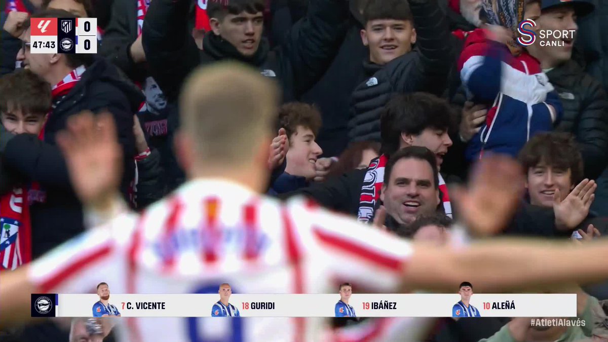 Atletico Madrid, Sörloth ile öne geçti.