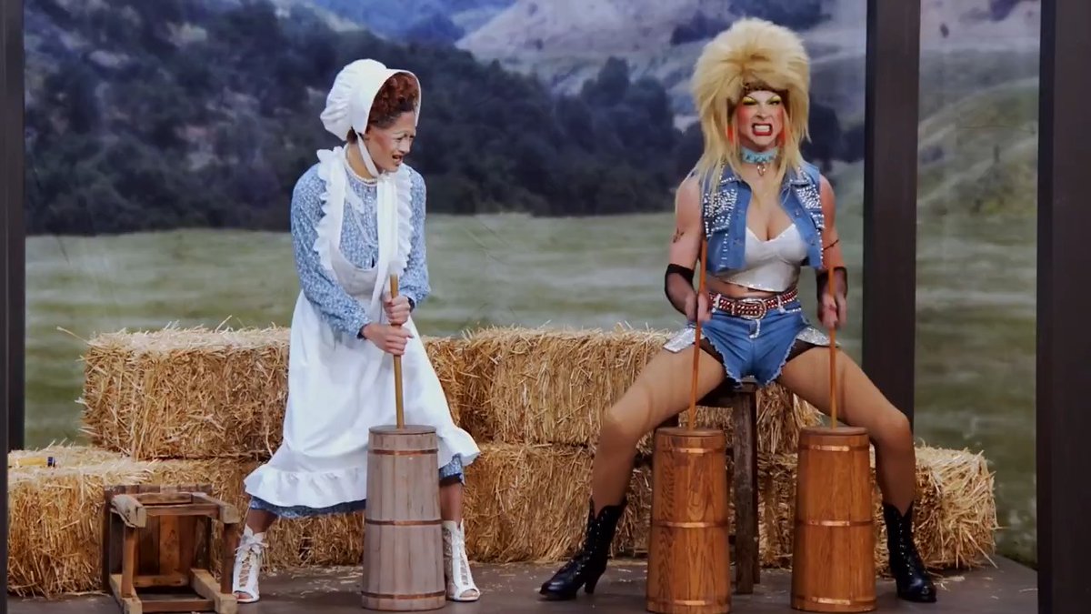 Butter? I hardly even know her! 🧈 The full RDR Live! Maxi Challenge is live NOW on the #DragRace YouTube channel! 👉