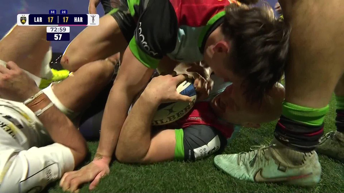 The two times champions are STUNNED 😮 Stade Rochelais v Harlequins instant #InvestecChampionsCup highlights are now LIVE on YouTube ➡️
