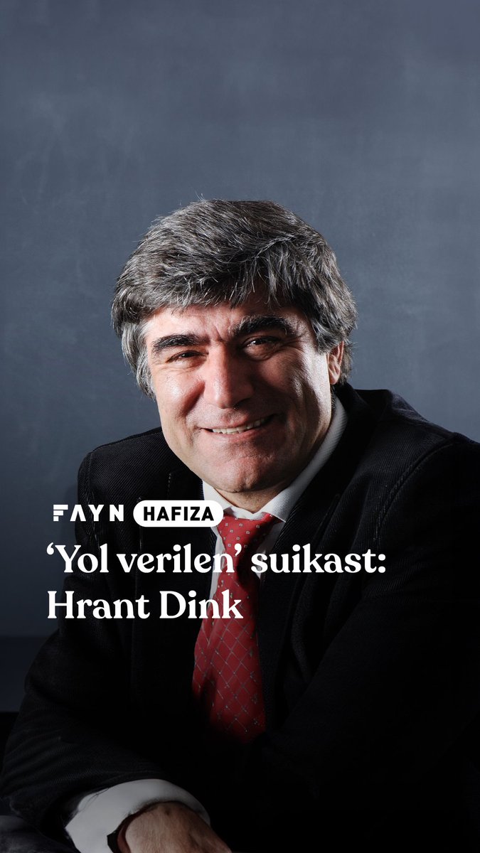 Hrant Dink 19 Ocak 2007'de İstanbul Şişli’de ensesinden vurularak öldürüldü. Kamu görevlileri yalnız suikastı değil, kullanıcılacak silahı bile biliyordu. Dink’i koruması gerekenler cinayeti izlemişti.