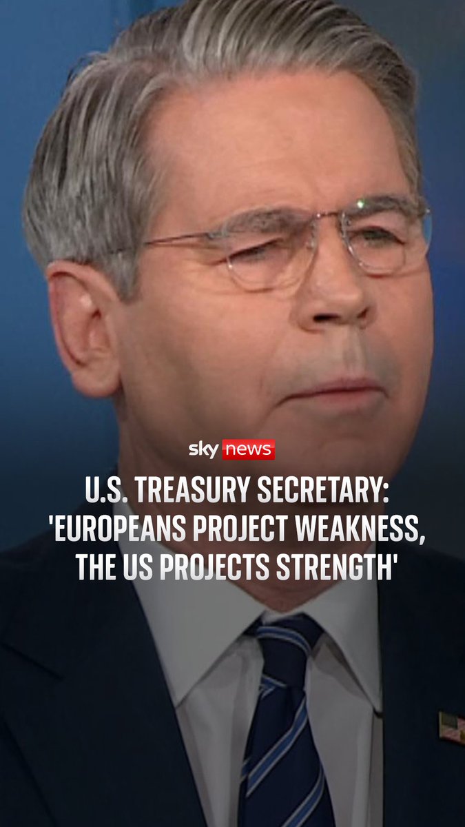 'Europeans project weakness, the US projects strength.' US Treasury secretary, Scott Bessent, explains why Donald Trump believes the US should 'own' Greenland. Live updates: