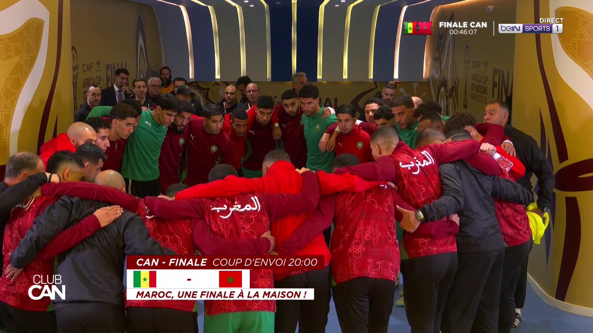 🇲🇦🤩 𝗟𝗘𝗦 𝗠𝗔𝗥𝗢𝗖𝗔𝗜𝗡𝗦 𝗔̀ 𝗟’𝗨𝗡𝗜𝗦𝗦𝗢𝗡 𝗔𝗩𝗔𝗡𝗧 𝗗𝗘 𝗦𝗢𝗥𝗧𝗜𝗥 𝗔̀ 𝗟’𝗘́𝗖𝗛𝗔𝗨𝗙𝗙𝗘𝗠𝗘𝗡𝗧 !!! #CAN2025 EN MISSION 🎥 beIN SPORTS