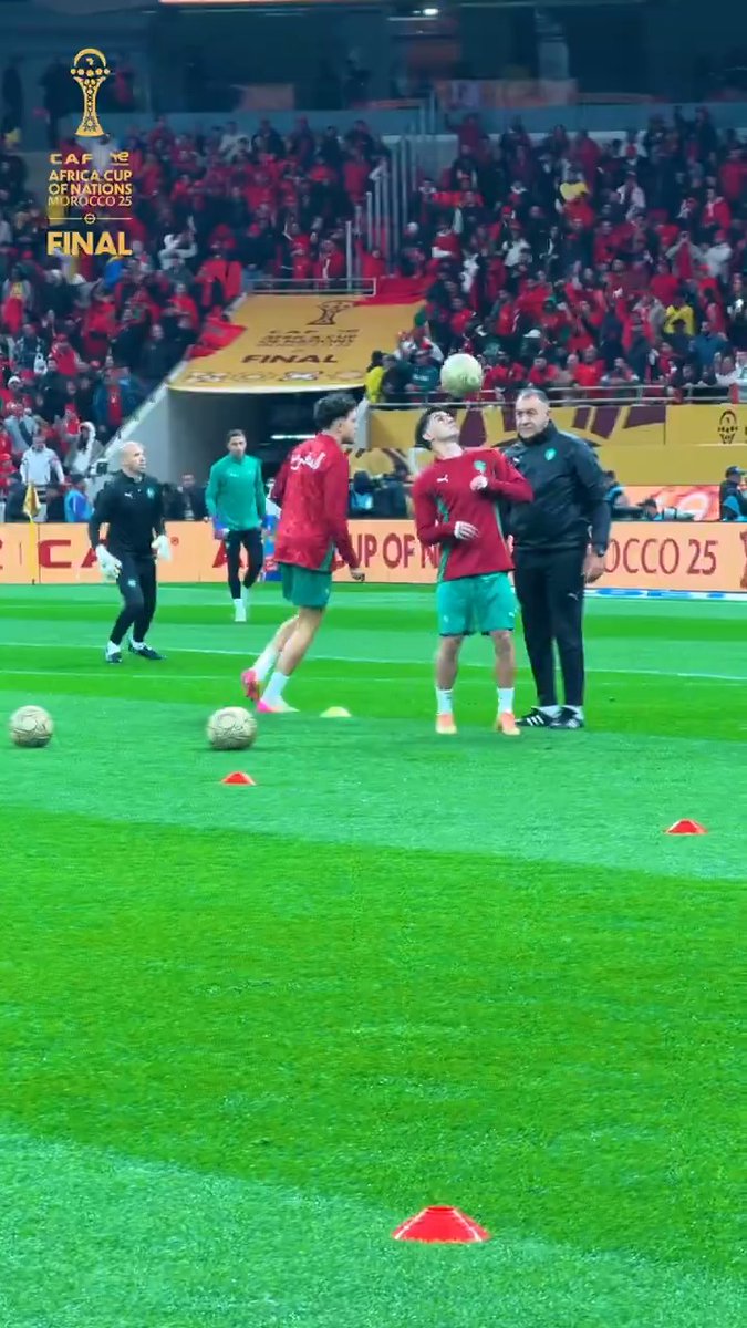 Never doubt the inevitable. Brahim Díaz, in #TotalEnergiesAFCON2025 final form. 🇲🇦🌟