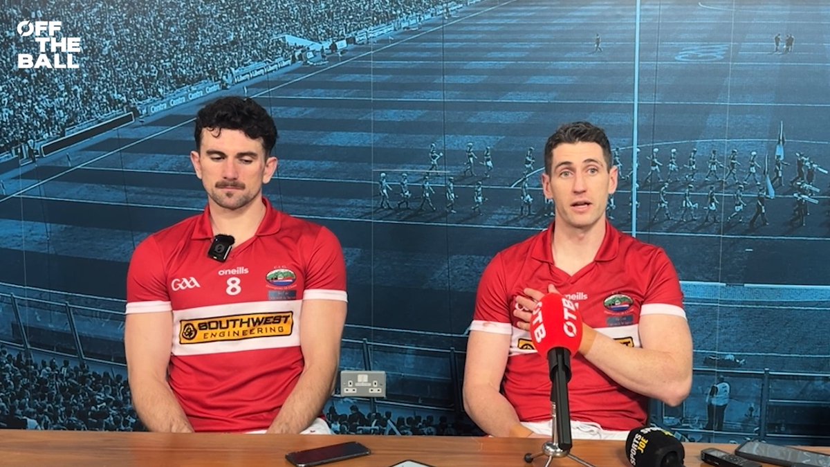 🗣️ "The club is everything" 🗣️ "It is the Dingle boys that'll be under the coffin someday" Paul Geaney and Mark O'Connor of CLG Daingean Uí Chúis speak on what it meant for the Kerry champions to claim their first-ever All-Ireland Club Senior #Football title, beating St Brigid’s in a extra-time thriller in Croke Park. #GAA