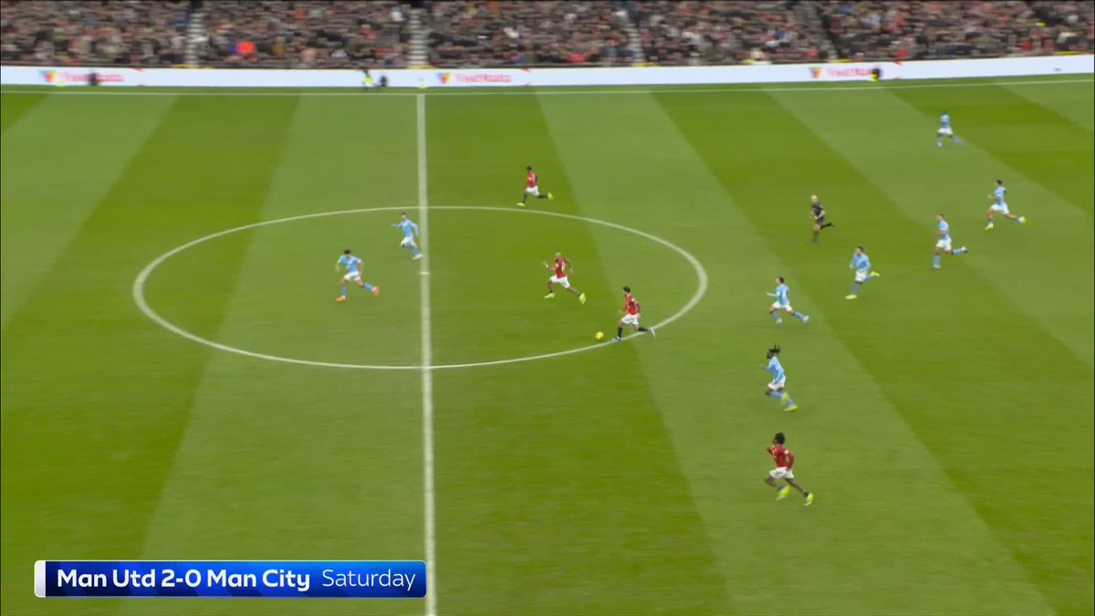 "He's a fantastic person, he'll be a great fit for the club." Ashley Young and Jamie Redknapp reflect on Michael Carrick’s standout victory over Manchester City during his first game as caretaker boss! 🔴