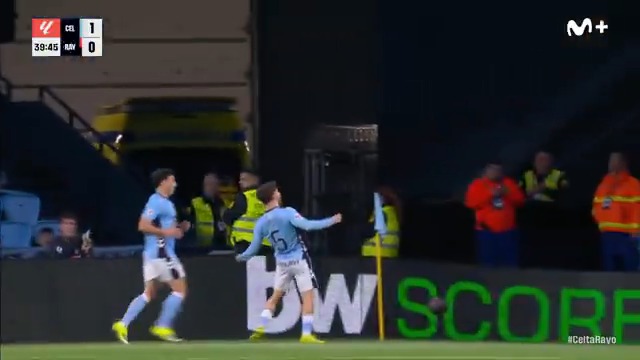 🚂 Una locomotora en la banda. Carreira abrió la victoria del Celta. #LALIGAEASPORTS #LaCasaDelFútbol