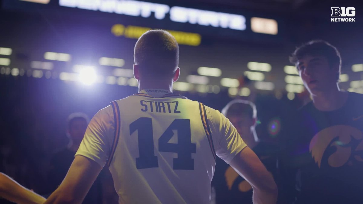 This is worth the watch From D2 recruit with no D1 offers to leading a Top 25 team in the Big 10 This is big time
