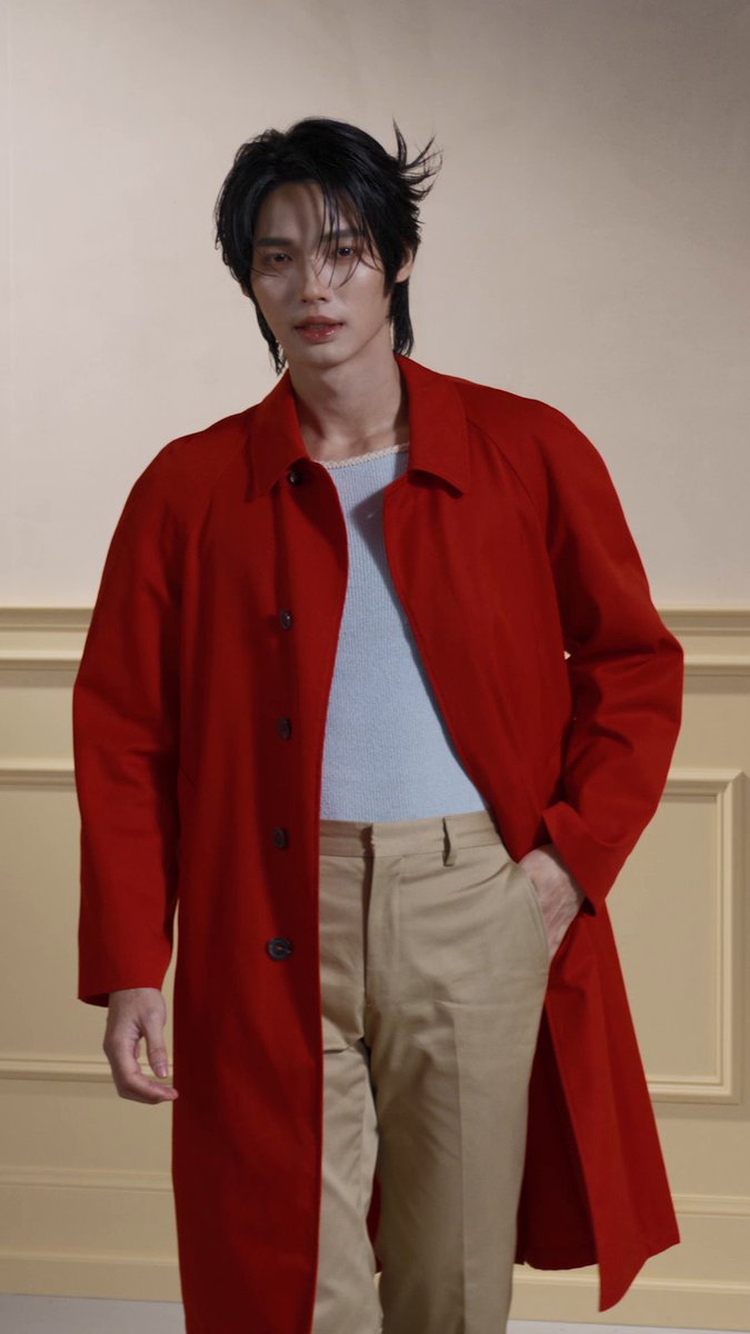 Prada Ambassador Win Metawin attends the Prada Fall/Winter 2026 Menswear Show in Milan, at the Fondazione Prada's Deposito. #PradaFW26 #PradaPeople #WinMetawin