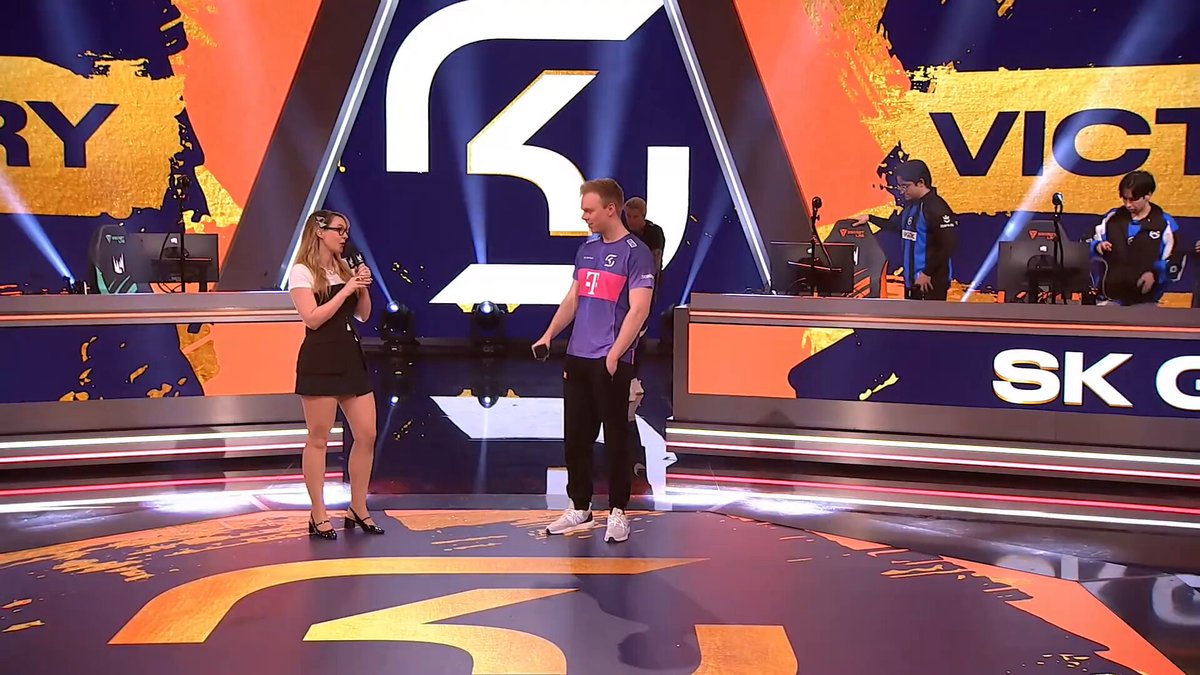 SK Wunder 🇩🇰 on facing G2 and Caps 🇩🇰: "I mean I saw their game yesterday and... they should be scared after watching this you know?"