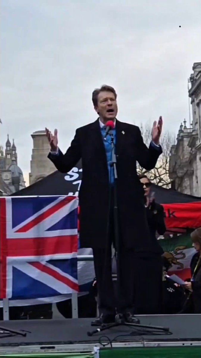 🚨 Huge crowds in Downing Street today in support of a FREE IRAN ‼️🚨 Full report COMING SOON!