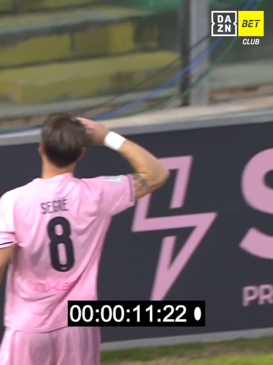 𝑭𝒍𝒂𝒔𝒉 𝑺𝒆𝒈𝒓𝒆 ⚡ Il gol più veloce della storia del Palermo: 𝟭𝟭 𝘀𝗲𝗰𝗼𝗻𝗱𝗶 ⚽⏱️ 3️⃣ punti per i rosanero 🦅 #PalermoSpezia #SerieBKT #DAZN