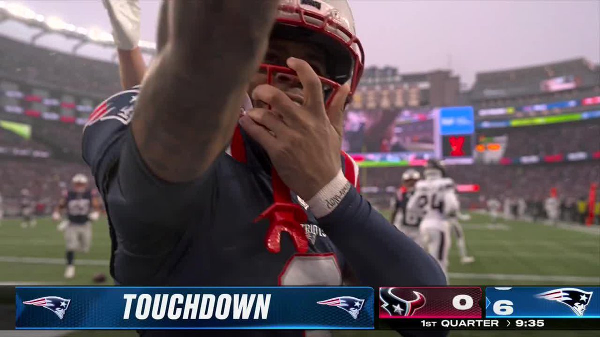 POP DOUGLAS GETS THE PATS ON THE BOARD FIRST ON FOURTH DOWN 😤 Texans-Patriots on ABC, ESPN and the ESPN App