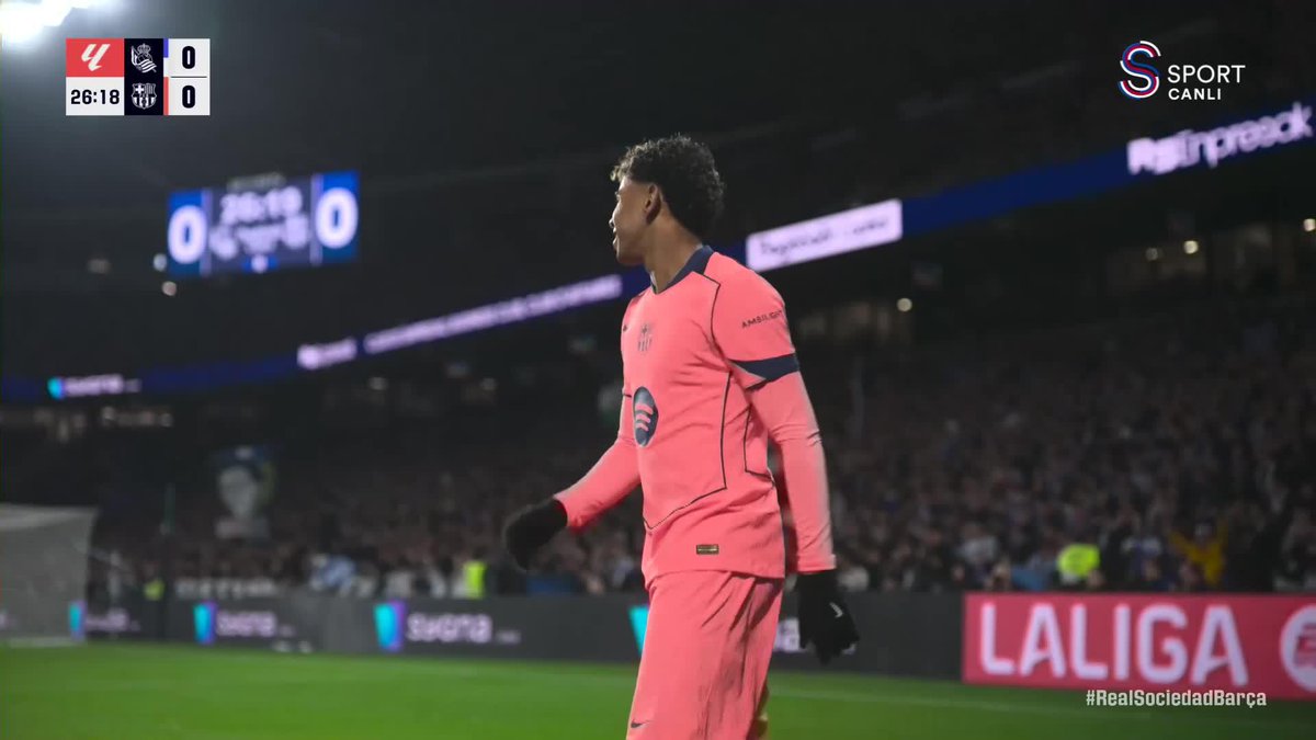 Real Sociedad-Barcelona maçında ağlarla buluşan 4 gol de geçerli sayılmadı.