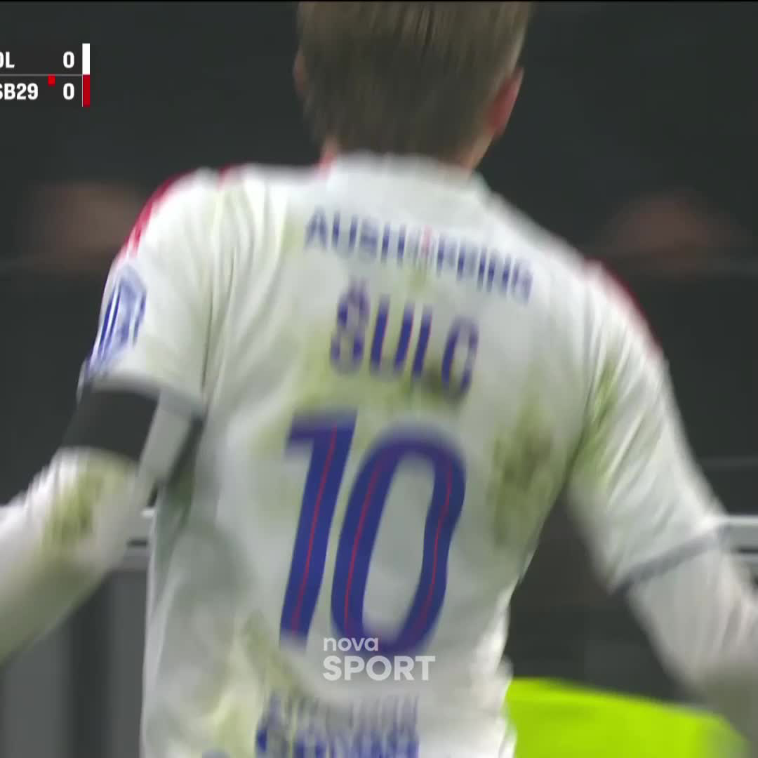 Pavel Šulc dnes proti Brestu. 👌 Klid při řešení gólové akce ✅ Sebevědomí ✅ Forma ✅ Devátý gól v Ligue 1 ✅