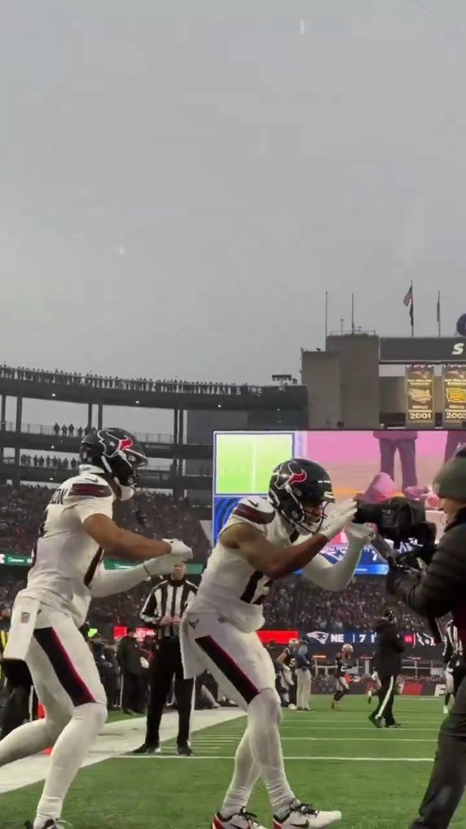 Another angle of Christian Kirk finding the camera after his TD catch 😂 HOUvsNE on ESPN/ABC Stream on NFL+ and ESPN App