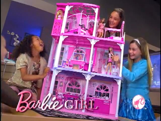 barbie - "3 story dream townhouse" commercial (2009)