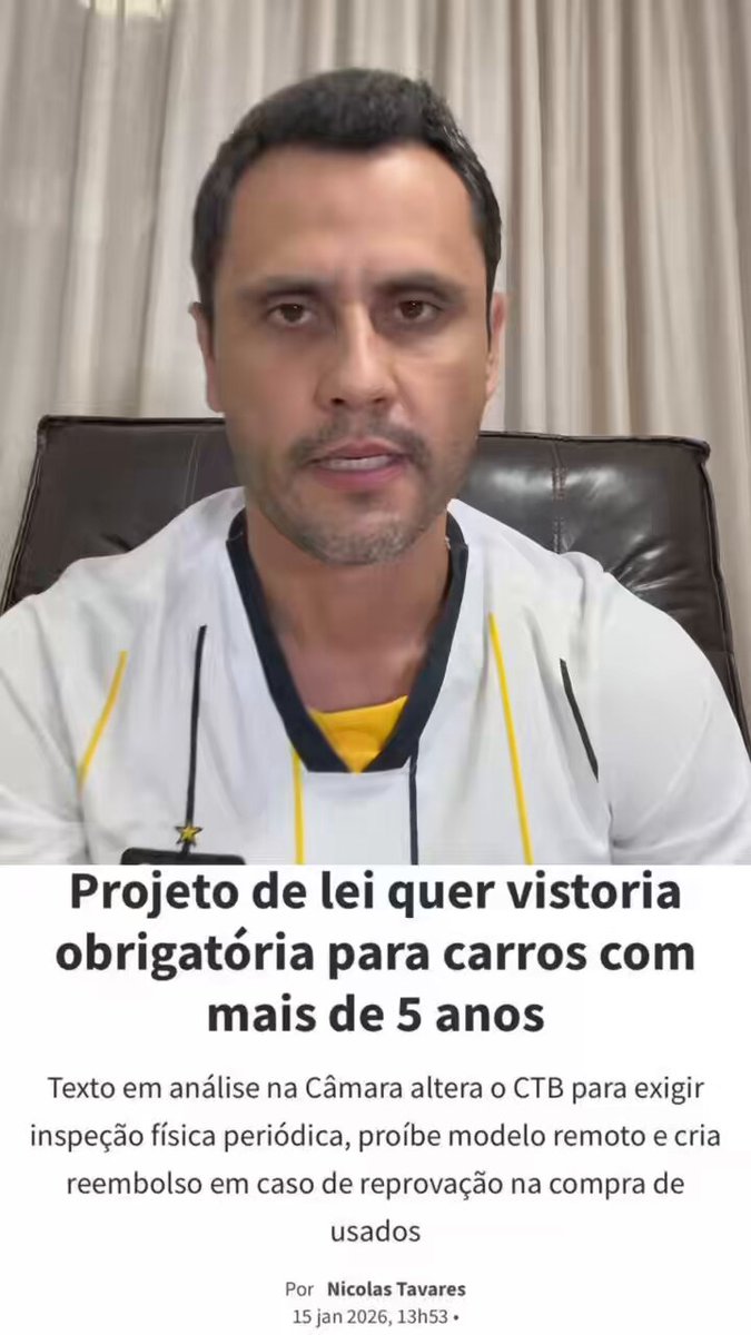 Olha a quantidade de impostos que você tem que pagar para ter um carro e eles querem colocar, a todo custo, essa vergonha de projeto de vistoria periódica em carros acima de 5 anos.