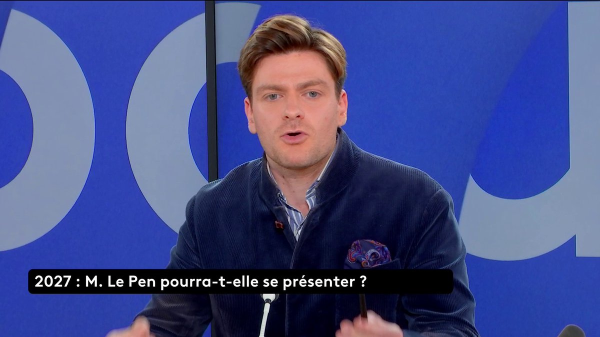 🔴 Présidentielle 2027 : "Empêcher Marine Le Pen de se présenter, ce serait un choc démocratique majeur : ce n’est pas aux magistrats de décider de qui peut concourir à l’élection présidentielle", plaide Paul Melun. #LePourEtLeContre #canal16