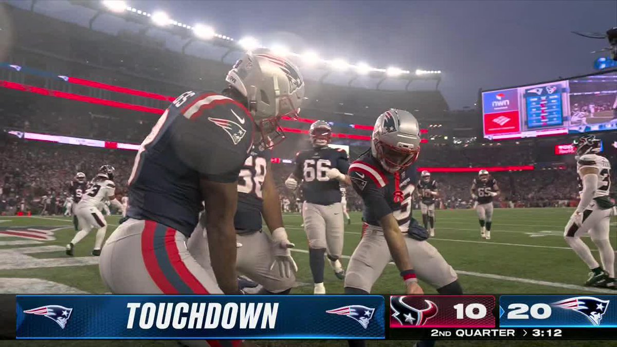 Stefon Diggs with the SNAG for 6️⃣ Patriots take a 21-10 lead 👀 Texans-Patriots on ABC, ESPN and the ESPN App