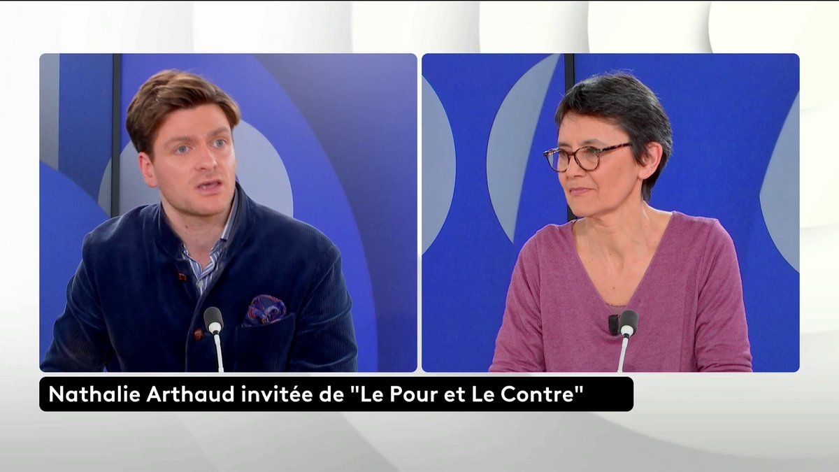 🔴 Impérialisme : "Trump n’est pas une anomalie : il incarne le capitalisme à l’état brut, cynique, rapace et sans principes, exactement comme les grands groupes financiers partout dans le monde", assène Nathalie Arthaud. #LePourEtLeContre #canal16