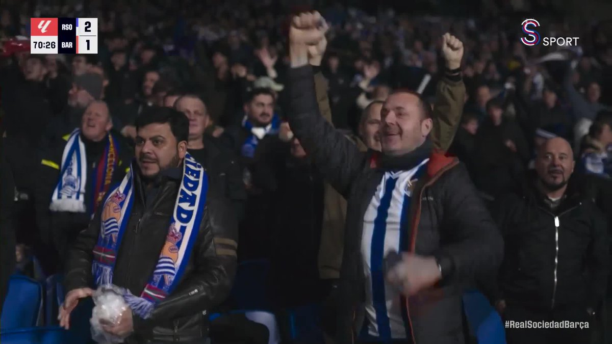 Fas-Senegal maçından arta kalır yanı yok. 🔁 70’ Real Sociedad 1-1 Barcelona 🔥 71’ Real Sociedad 2-1 Barcelona