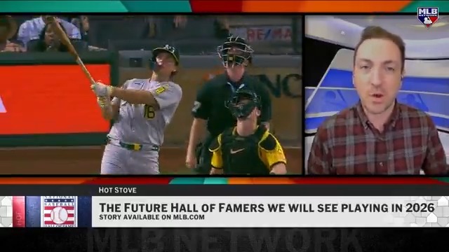 Which young stars in baseball would you project to be a Hall of Famer down the road? Mike Petriello lists Elly De La Cruz, Jackson Merrill, Jackson Chourio, Junior Caminero and Nick Kurtz.