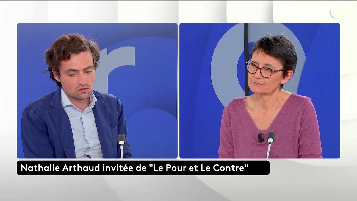 🔴 Impérialisme : "Je ne fais aucune différence. Partout, c’est piller, dominer et écraser les peuples, derrière un vernis d’hypocrisie et de belles valeurs", dénonce Nathalie Arthaud, pointant aussi la responsabilité historique de la France en Afrique. #LePourEtLeContre #canal16