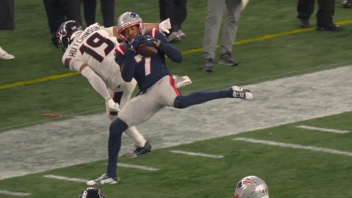 "There's absolutely no disguise whatsoever from this Patriots defense." Chase Daniel is beside himself after C.J. Stroud's FOURTH INT 😲