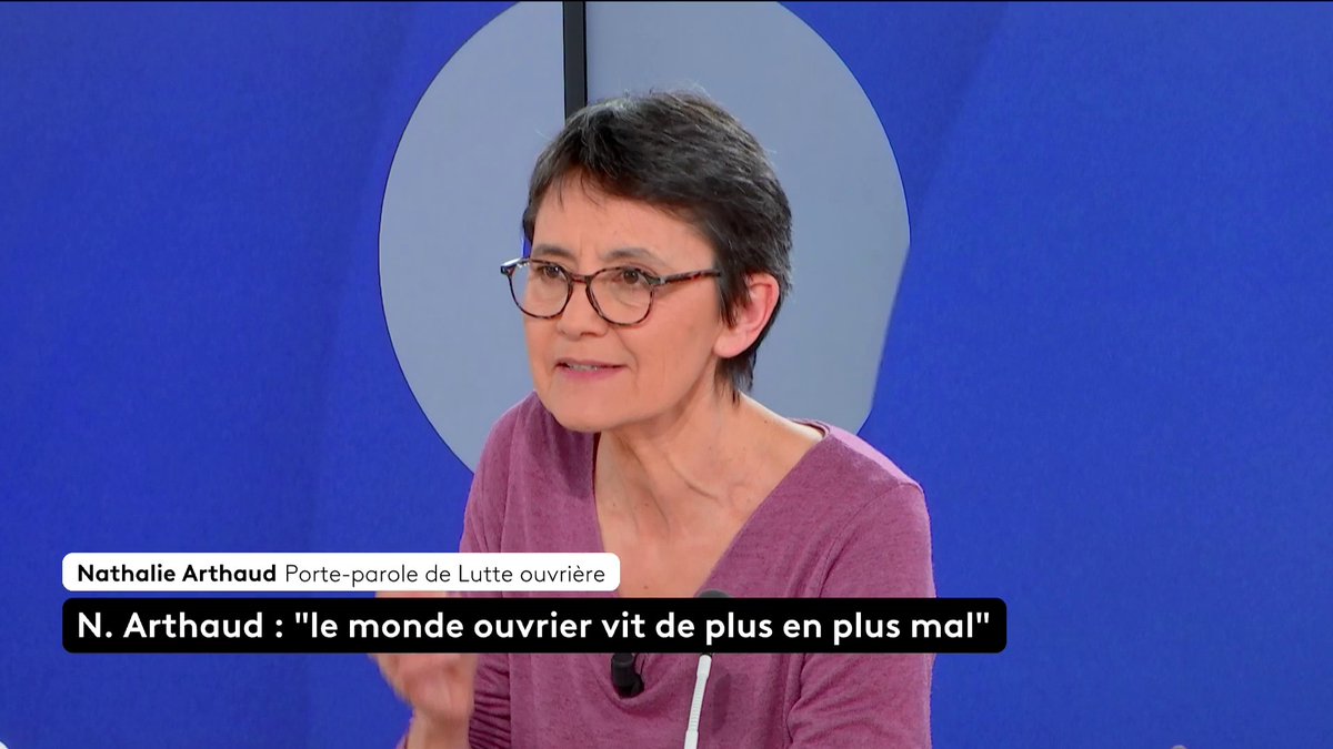 🔴 Politique : "Les partis qui se disent du “peuple” refusent d’affronter la bourgeoisie. Le capital n’a qu’une loi : accumuler, exploiter les hommes et la nature. La seule issue, ce sera une révolte du monde du travail", affirme Nathalie Arthaud. #LePourEtLeContre #canal16